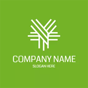 Yロゴ Line Decoration Letter Y T logo design