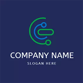 Switch Logo Line Semicircle Switch logo design