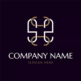 Sc Logo Link Interlace Line Letter S C logo design