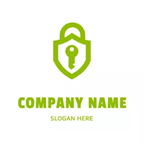 Logótipo Chave Lock and Key logo design