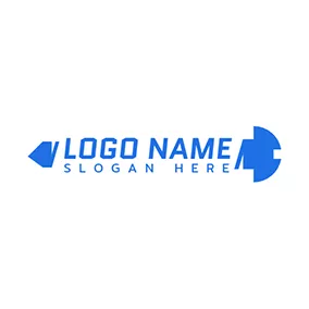 Bolt Logo Long and Fine Bolt logo design