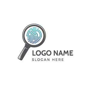 Magnifying Glass Logo Magnifying Glass logo design