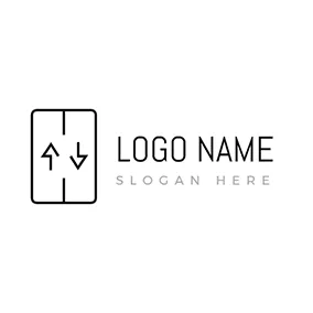 Construction Logo Minimalist Lift Logo logo design