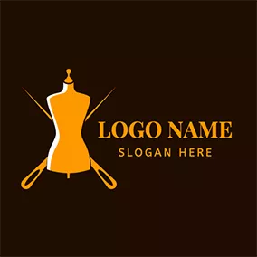 Handmade Logo Needle Model Handmade logo design