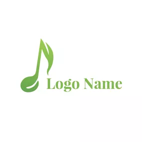 Agriculture Logo Note Symbol and Seed logo design