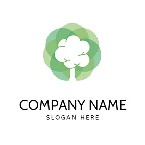 Oak Tree Logo Oak Tree and Foldover logo design