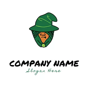 Witch Logo Old Witch logo design