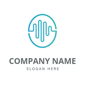 Oval Logo Oval and Pulse Logo logo design