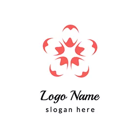 Oval Logo Ovals Sakura Logo logo design