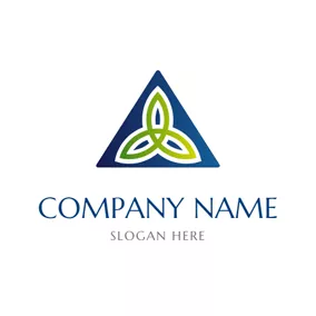 Apex標誌logo Pattern and Delta Symbol logo design