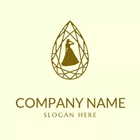 Princess Logo Princess and Crystal logo design