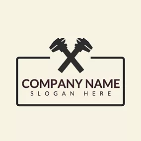 Survey Logo Project Crossed Surveying Instrument logo design