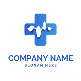 Pulse Logo Pulse and Cross logo design