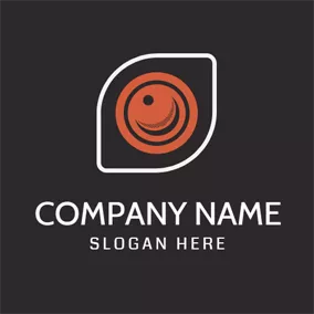 Art - Red  & Black Eye logo design