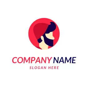 Red Hat and Hipster logo design