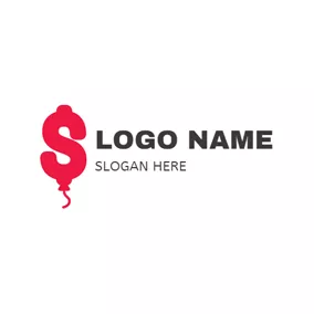 Business & Consulting Logo Red Letter S and Success logo design
