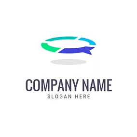 Portal Logo Reflection Stereoscopic Portal logo design