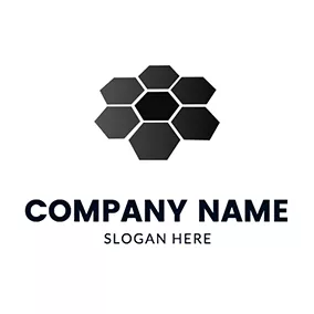 Honeycomb Logo Regular Hexagon Honeycomb logo design