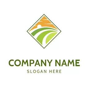 Land Logo Rhombic Land Logo logo design
