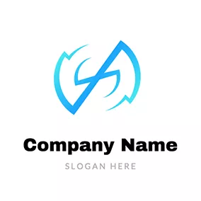 Fan Logo Rotation and Abstract Fan logo design