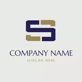 Finance & Insurance Logo S Shape and Credit Card logo design