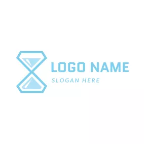 Sand Logo Sand Glass and Glassware logo design