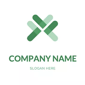 Shamrock Logo Simple Abstract Shamrock logo design