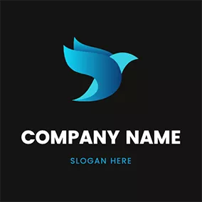 Freedom Logo Simple Bird Freedom Icon logo design