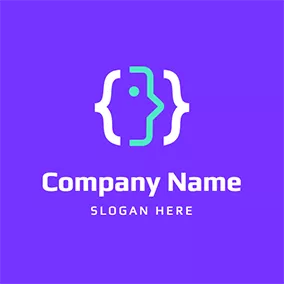 Developer Logo Simple Bracket and Developer logo design