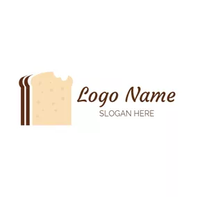 Cheese Logo Simple Delicious Sandwich logo design