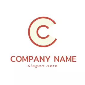 Food & Drink Logo Simple Doughnut Icon logo design