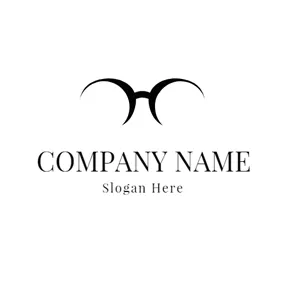 Sunglasses Logo Simple Line and Abstract Sunglasses logo design