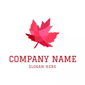 Maple Leaf Logo Simple Maple Leaf Icon logo design