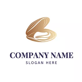 Oyster Logo Simple Open Oyster Design logo design