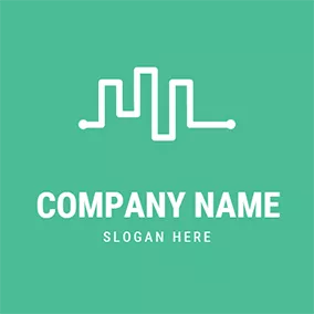 Pulse Logo Simple Pulse Logo logo design