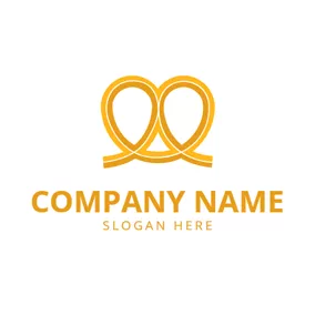 Bakery Logo Simple Shape and Cookies logo design