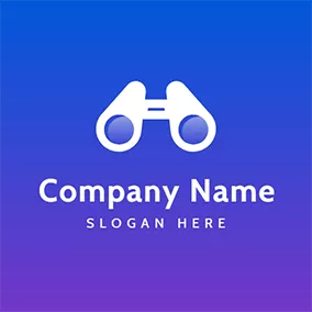 Scout Logo Simple Telescope and Scout logo design