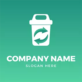 Trash Logo Simple Trash Can logo design