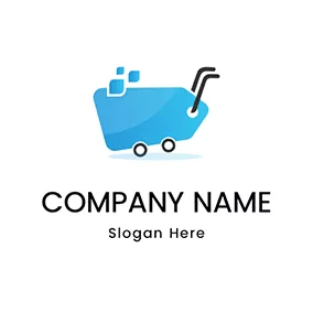 Wholesale Logo Simple Trolley Outline Wholesale logo design