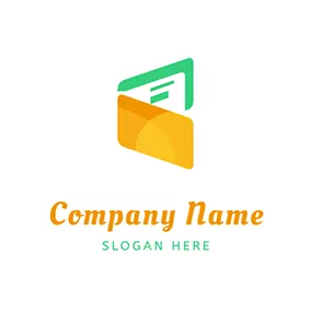 Finance & Insurance Logo Simple Wallet Logo logo design