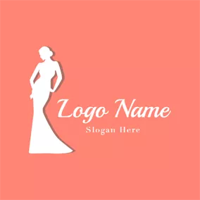 Logótipo Blogue Slim Lady Model logo design