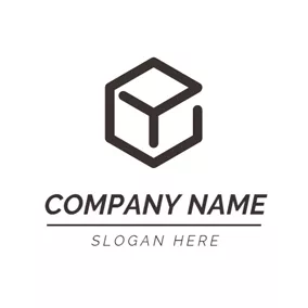 Storage Logo Small Brown Container logo design