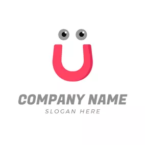 Smile Logo Smile Face and Magnet logo design