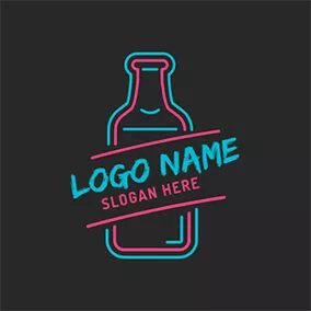 Bar Logo Special Wine Glass logo design