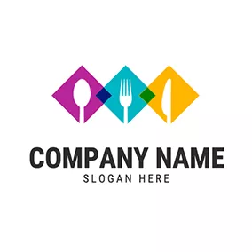Menu Logo Spoon Fork and Knife logo design