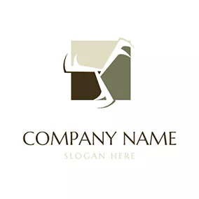 Propeller Logo Square and Abstract Propeller logo design