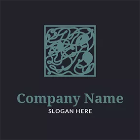 Construction Logo Square Marble logo design