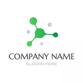 Molecule Logo Structural Science Molecule logo design