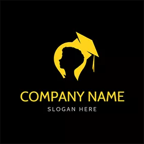 Student Logo Student Dream and Mortarboard logo design