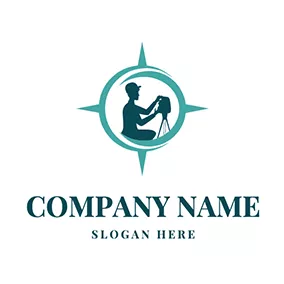 Survey Logo Survey Icon and Surveyor logo design